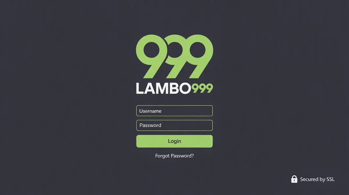 ระบบเข้าสู่ระบบ Lambo999 ที่ปลอดภัยและทันสมัย
