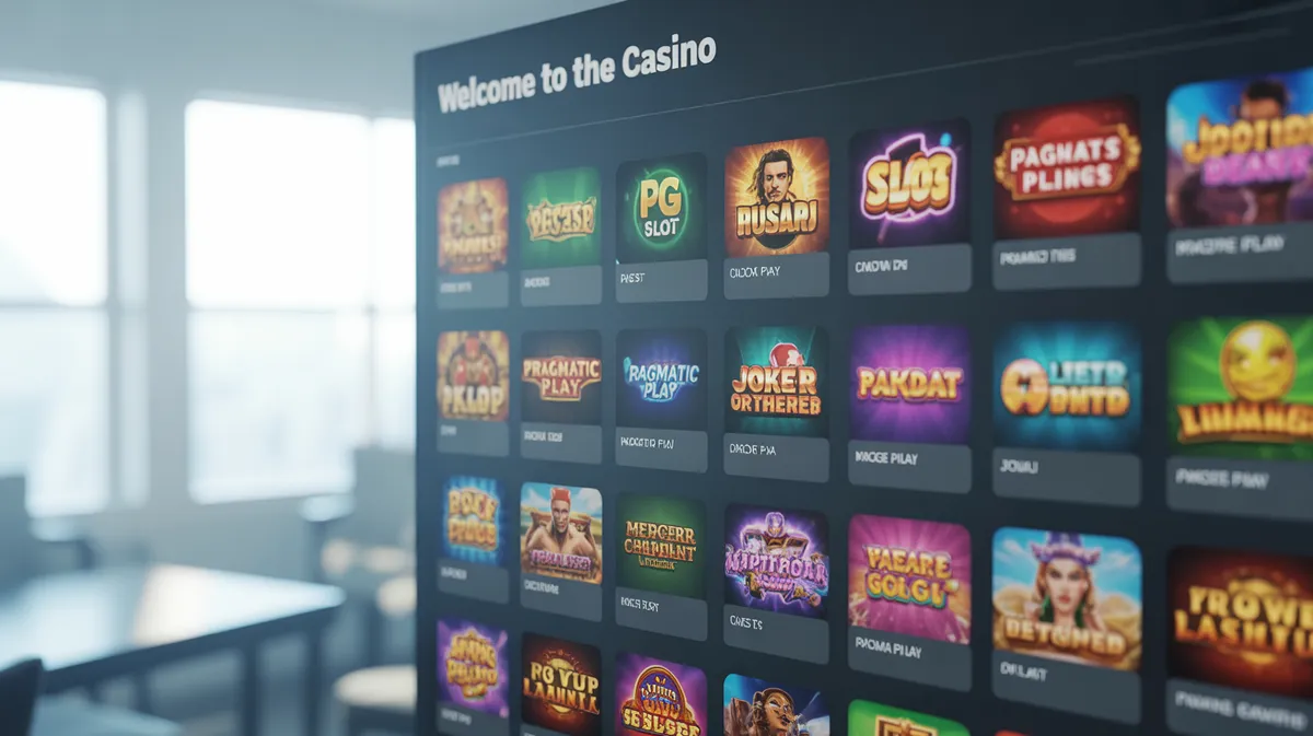 คอลเลคชั่นเกมสล็อตหลากหลายค่ายใน Lambo999